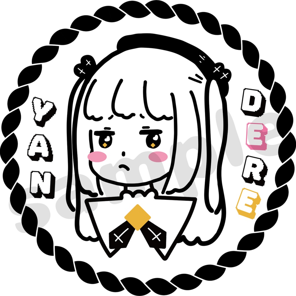 YANDEREしめ縄結界Tシャツ【おうまゆう】