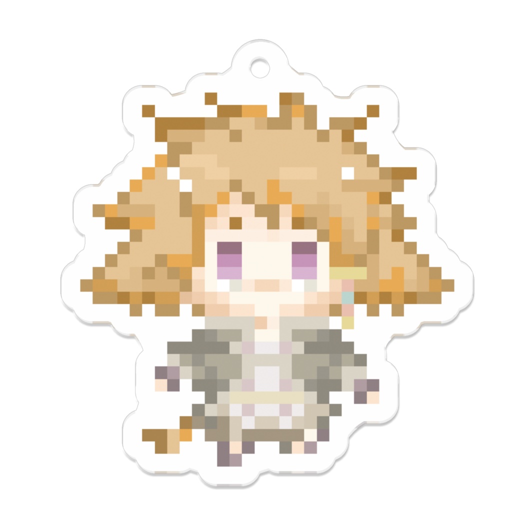 【PFMOH】ドットアクリルキーホルダー【ハチ】