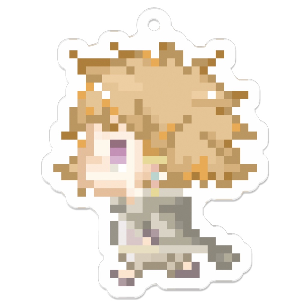 【PFMOH】ドットアクリルキーホルダー【ハチ】