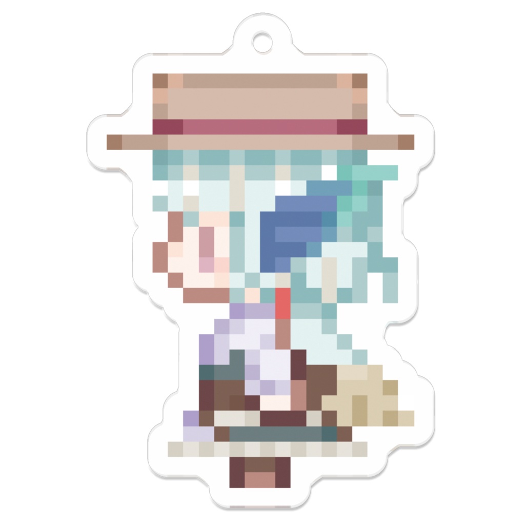 【PFSOZ】ドットアクリルキーホルダー【コト】