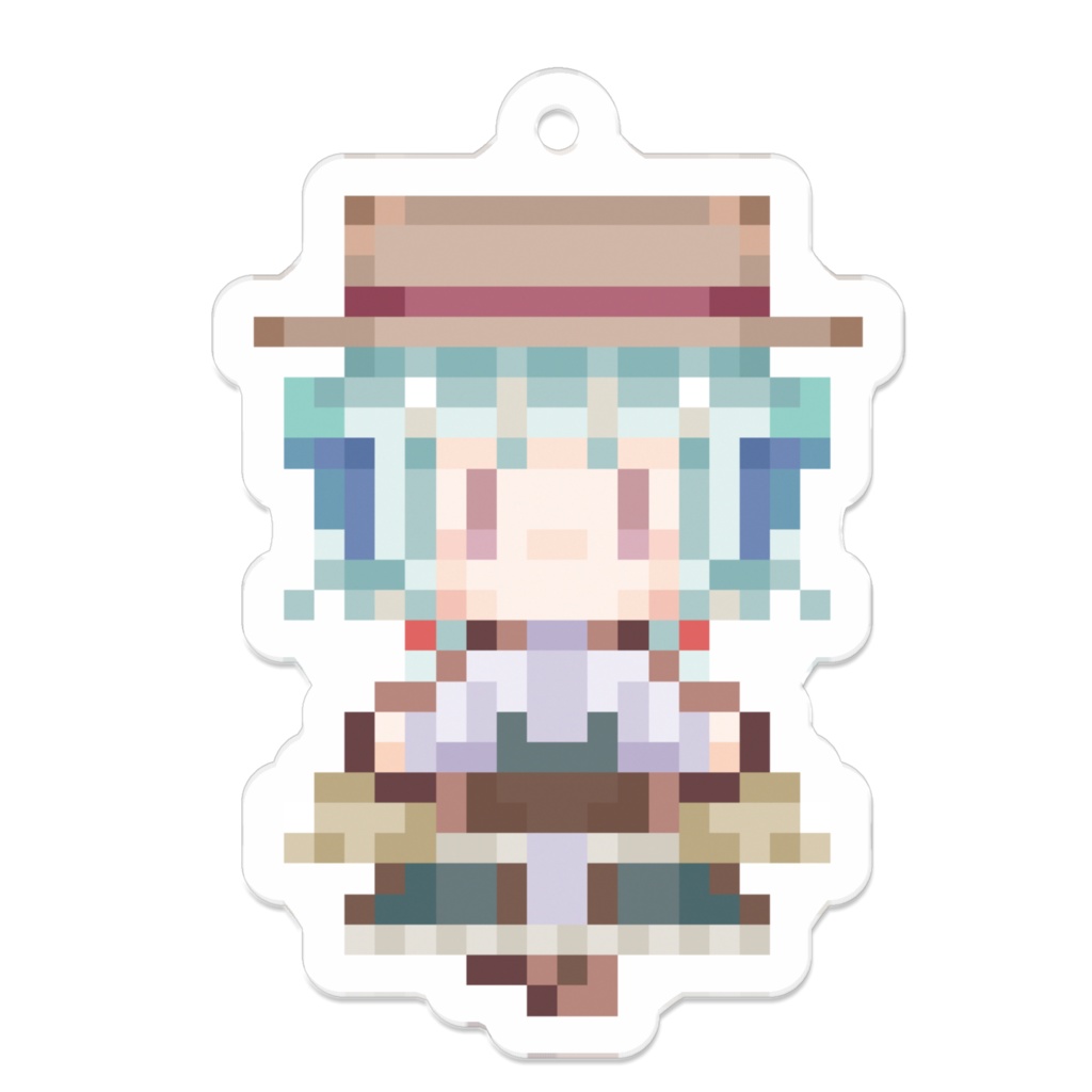 【PFSOZ】ドットアクリルキーホルダー【コト】