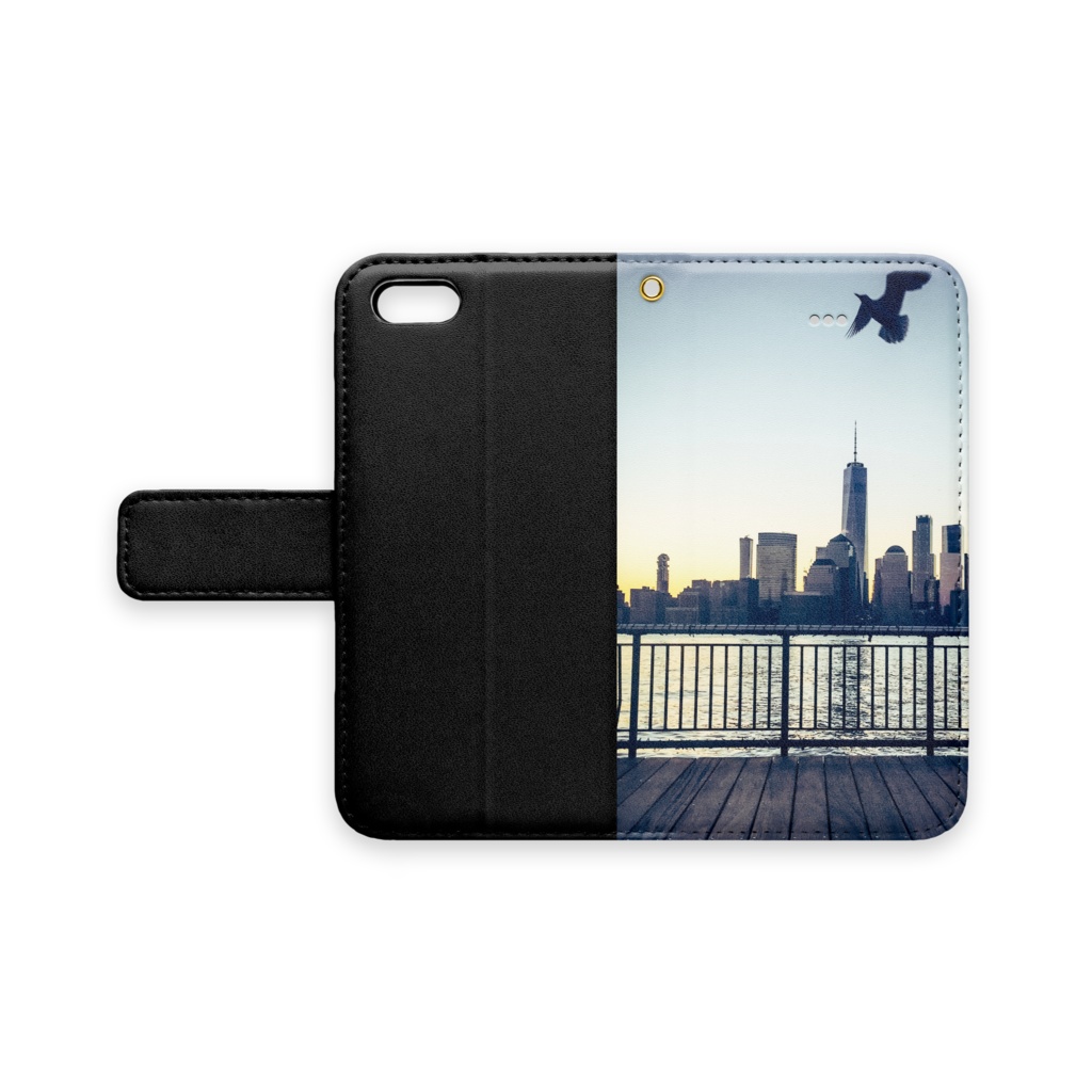 iPhoneケース 手帳型 The Snows of Kilimanjaro