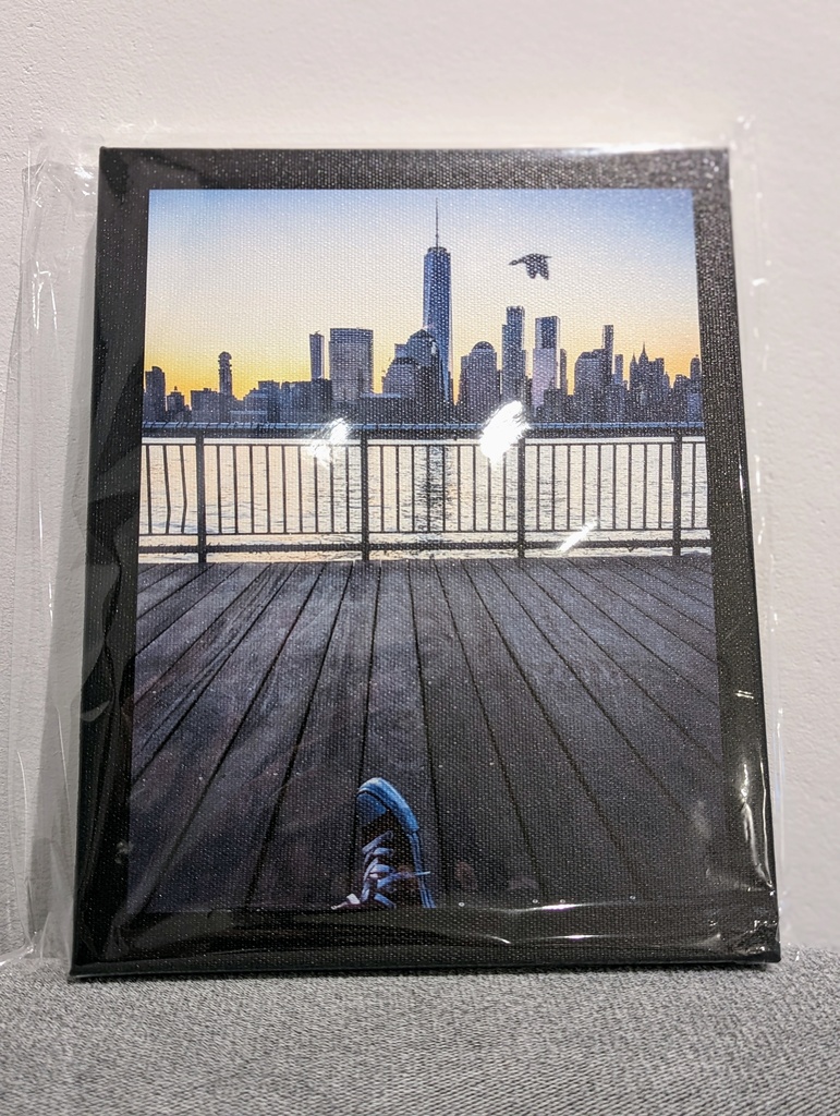 キャンバスボード : キリマンジャロの雪 A