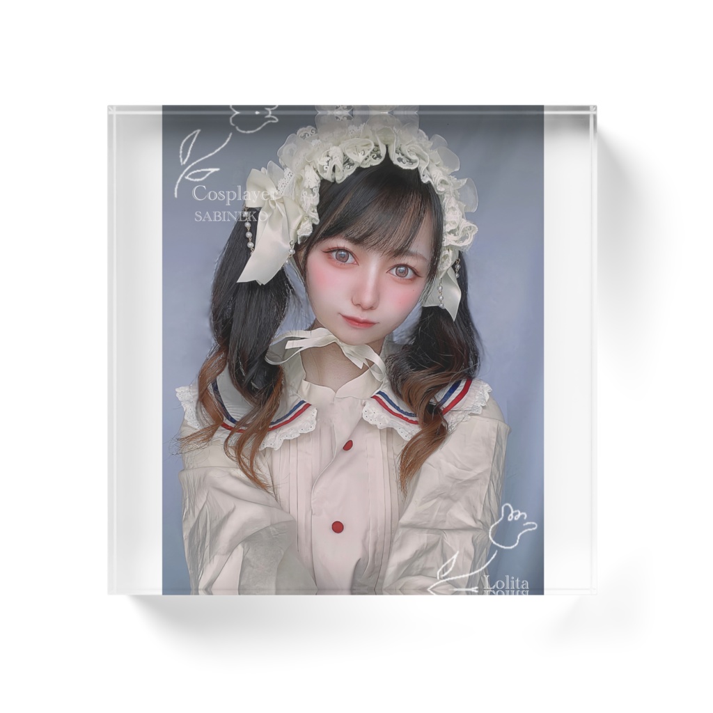 サビ猫 Lolita アクリルブロック