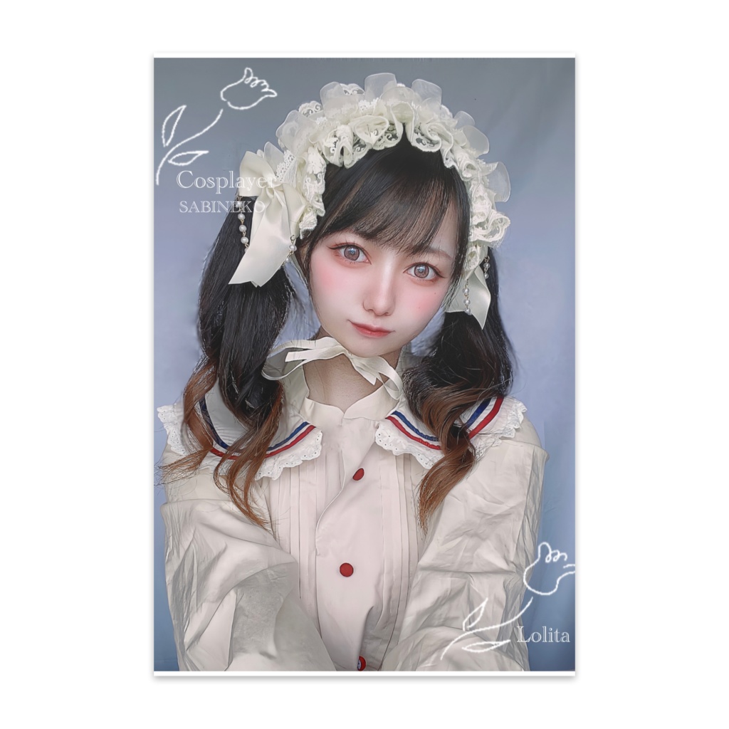 サビ猫 Lolita ポストカード