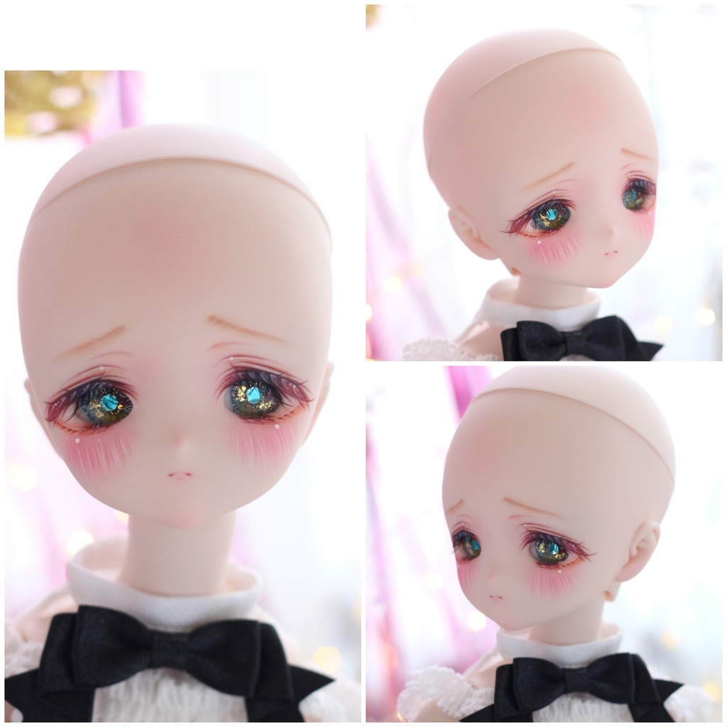 DDH-27 カスタムヘッド SW ソフビ盛り(やや難有り) + おまけレジンアイ2組