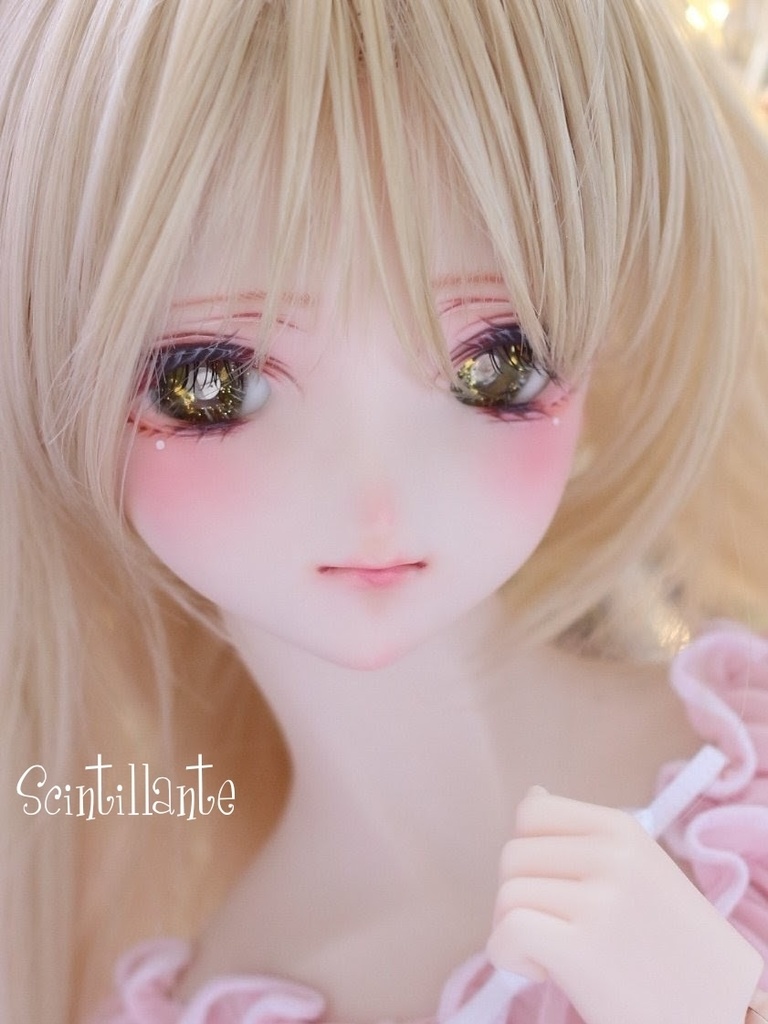 DDH-09 カスタムヘッド SW ソフビ盛り(やや難有り) + おまけレジンアイ2組