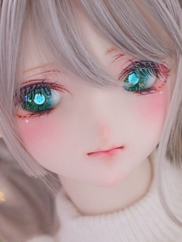 DDH-09 カスタムヘッド SW ソフビ盛り(やや難有り) + おまけレジンアイ2組