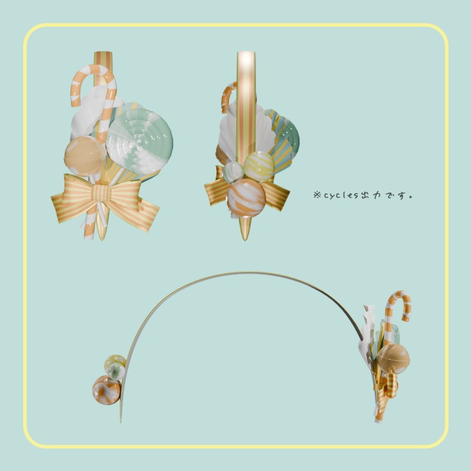 キャンディカチューシャ