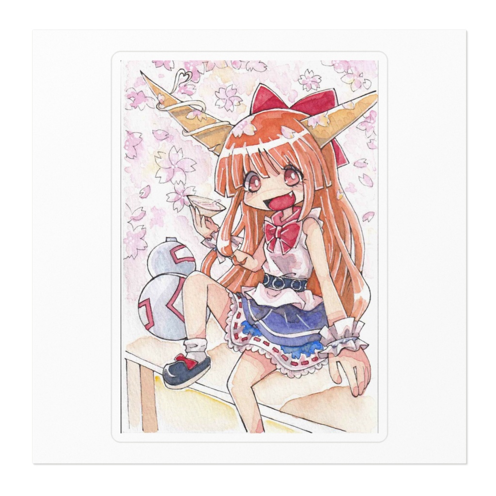 萃香ちゃんステッカー