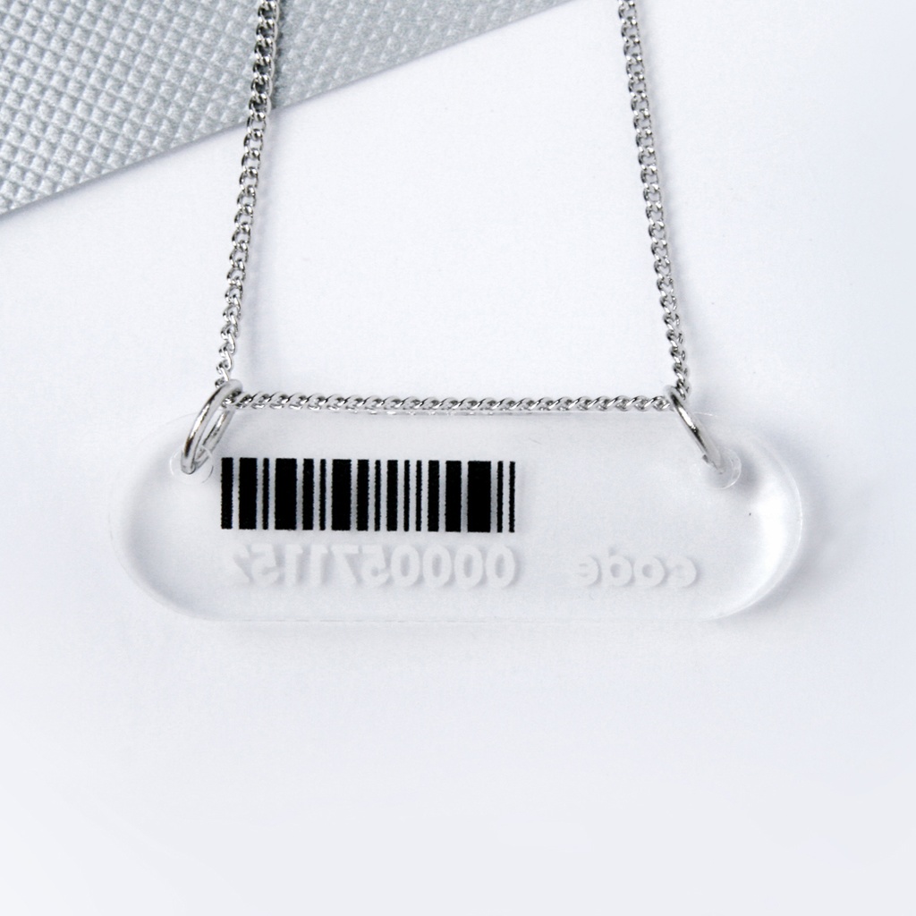 【コードNo.】ネックレス│アクリルアクセサリー│││ユニーク│個性的│メンズ│インダストリアル