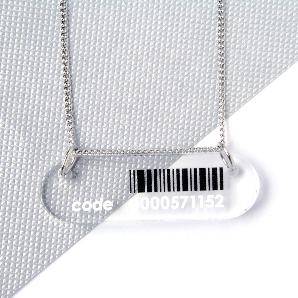 【コードNo.】ネックレス│アクリルアクセサリー│││ユニーク│個性的│メンズ│インダストリアル