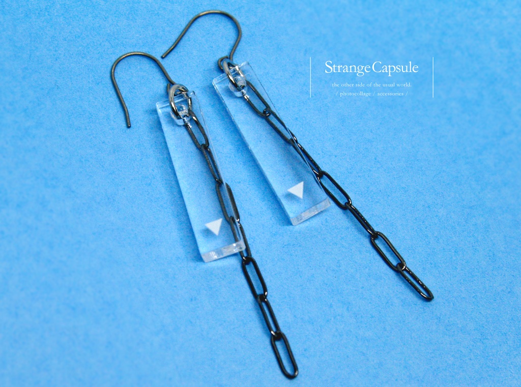 Vacantly Clear ピアス イヤリング アクリルアクセサリー ユニーク ストリート メンズ 夏 モード Strangecapsule ストレンジカプセル Booth Vacantly Clear ピアス イヤリング アクリルアクセサリー ユニーク ストリート メンズ 夏 モード Strangecapsule ストレンジカプセル Booth