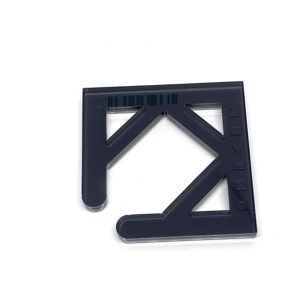 【square_audio : green】イヤカフ|アクリルアクセサリー|||ユニーク|個性的|メンズ|かっこいい|四角|音楽|モード系|ストリート系