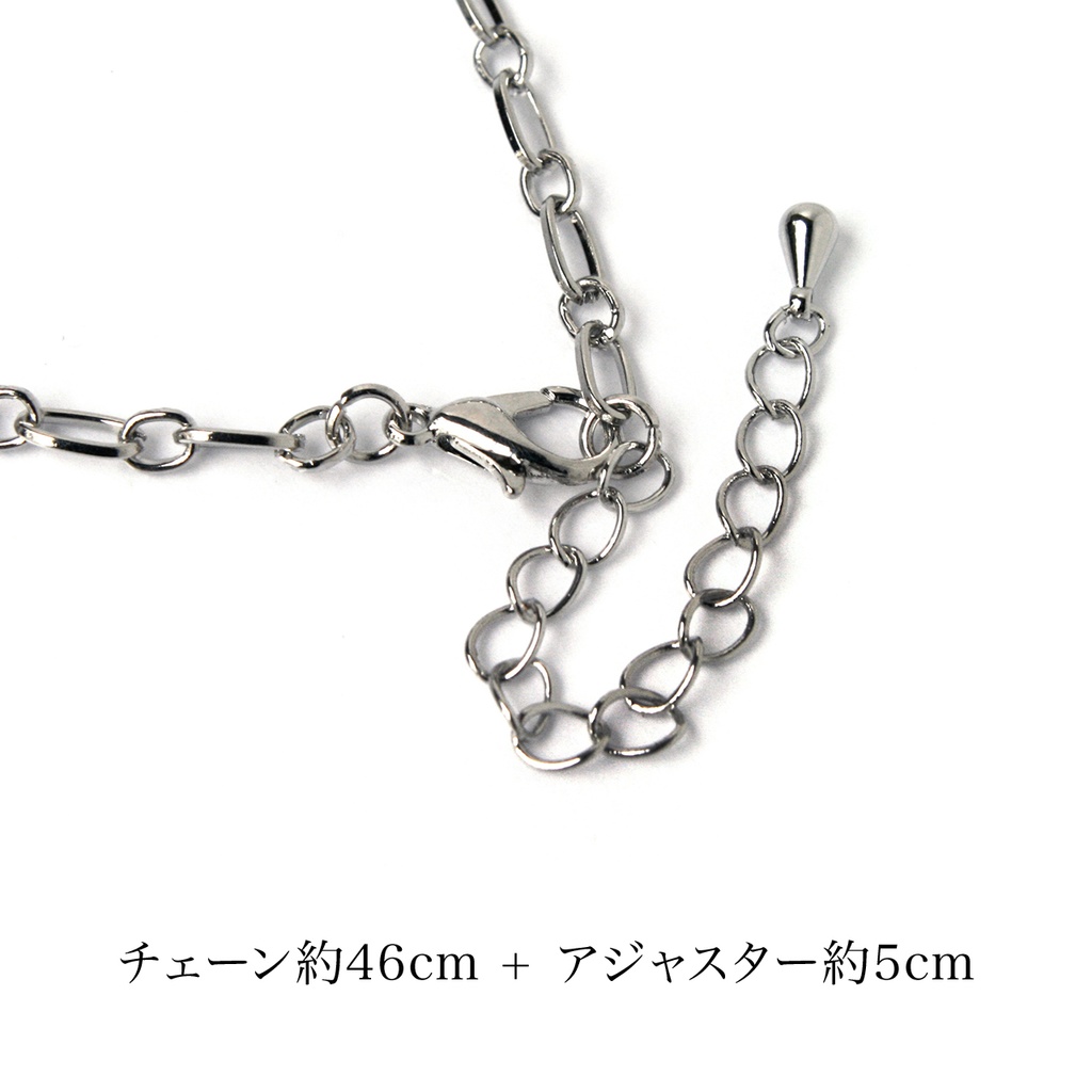 【傷心/DARK】ネックレス│アクリルアクセサリー  │ユニーク│ストリート│個性的│三角│メンズ