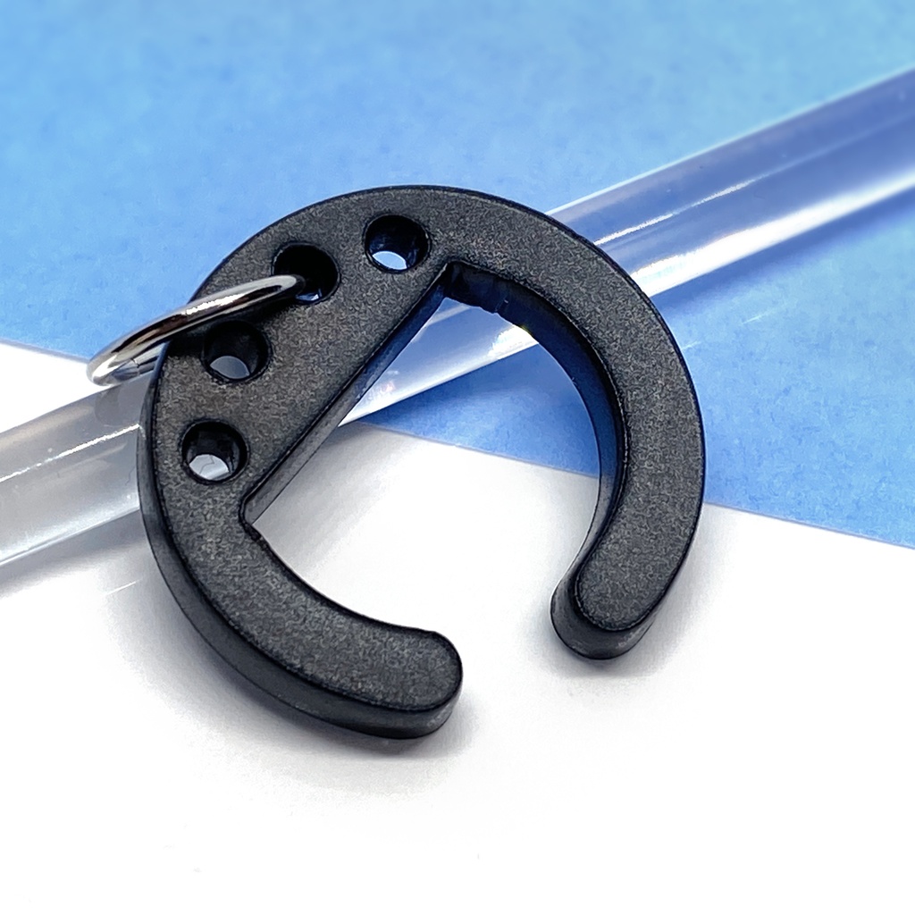 【Russian roulette】イヤーカフ|アクリルアクセサリー||ユニーク|個性的|メンズ|かっこいい|イヤーカフ|ストリート系|黒