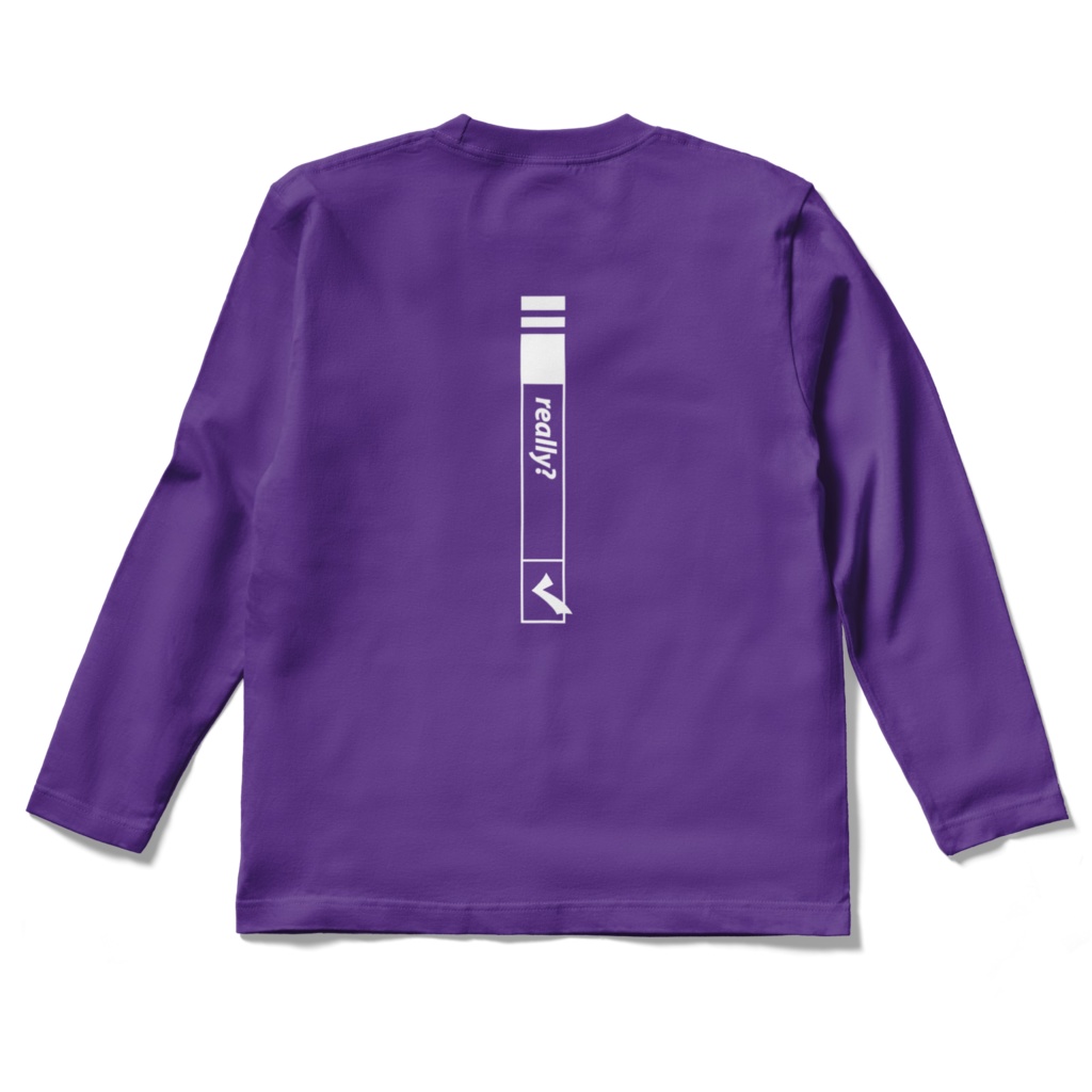 next world (両面)ロングスリーブTシャツ パープル・ブラック │写真│ストリート系│メンズ│秋冬│モード系