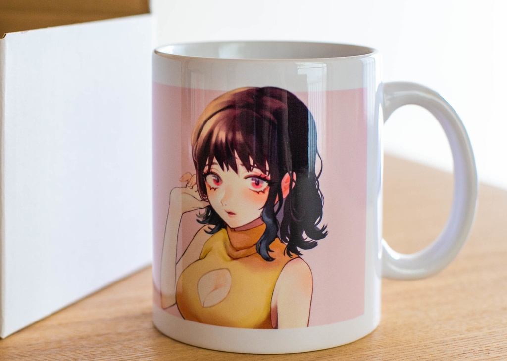 金美館通りの藤村さんマグカップ