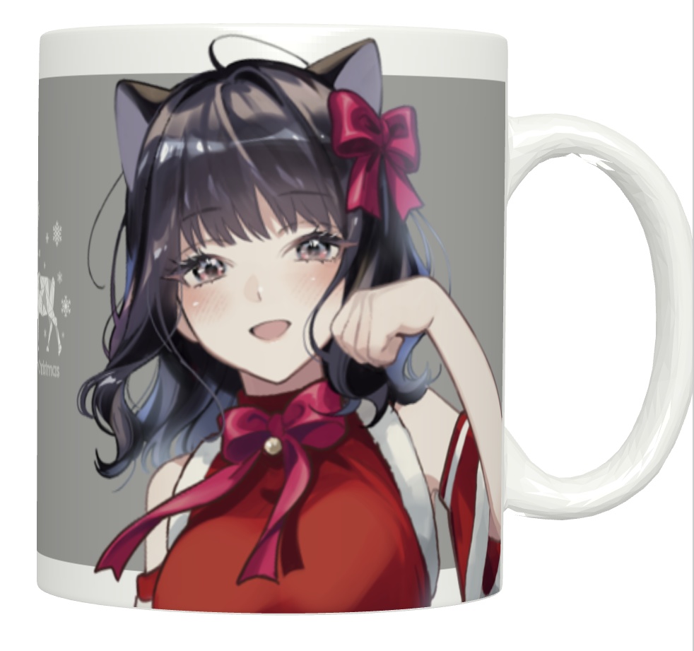 2025クリスマス限定　金美館通りの藤村さんマグカップ