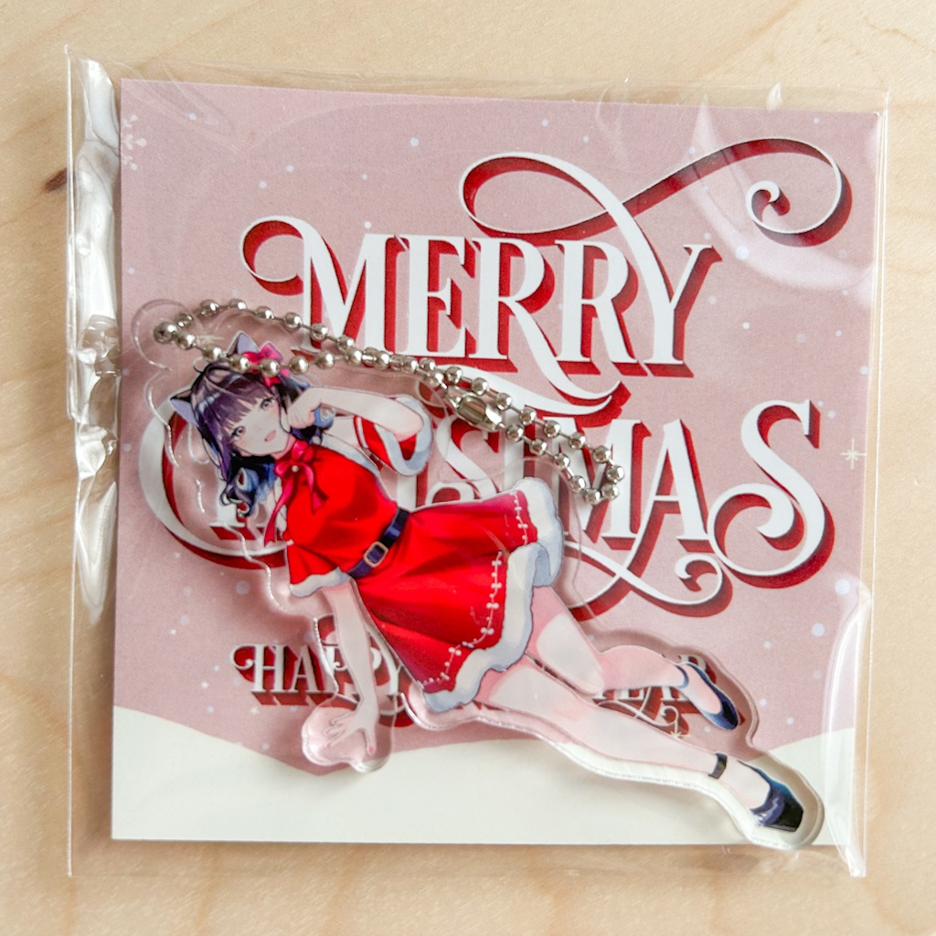 2025クリスマス限定　金美館通りの藤村さんアクリルキーホルダー