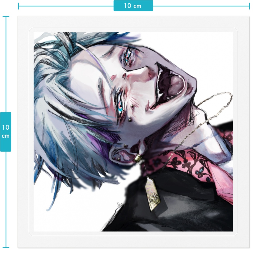 表情習作 4 ステッカー