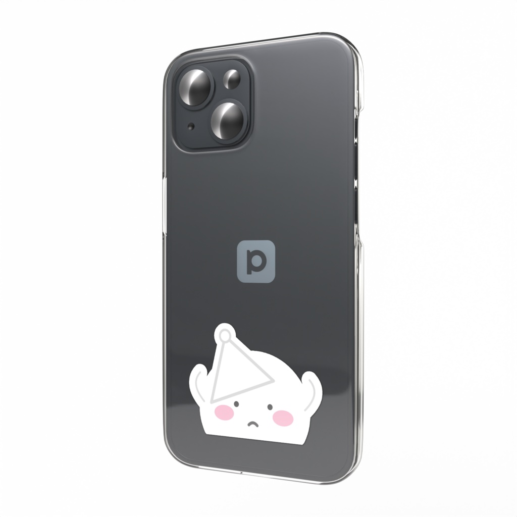 【覗き見】ミニまる・スマホステッカー