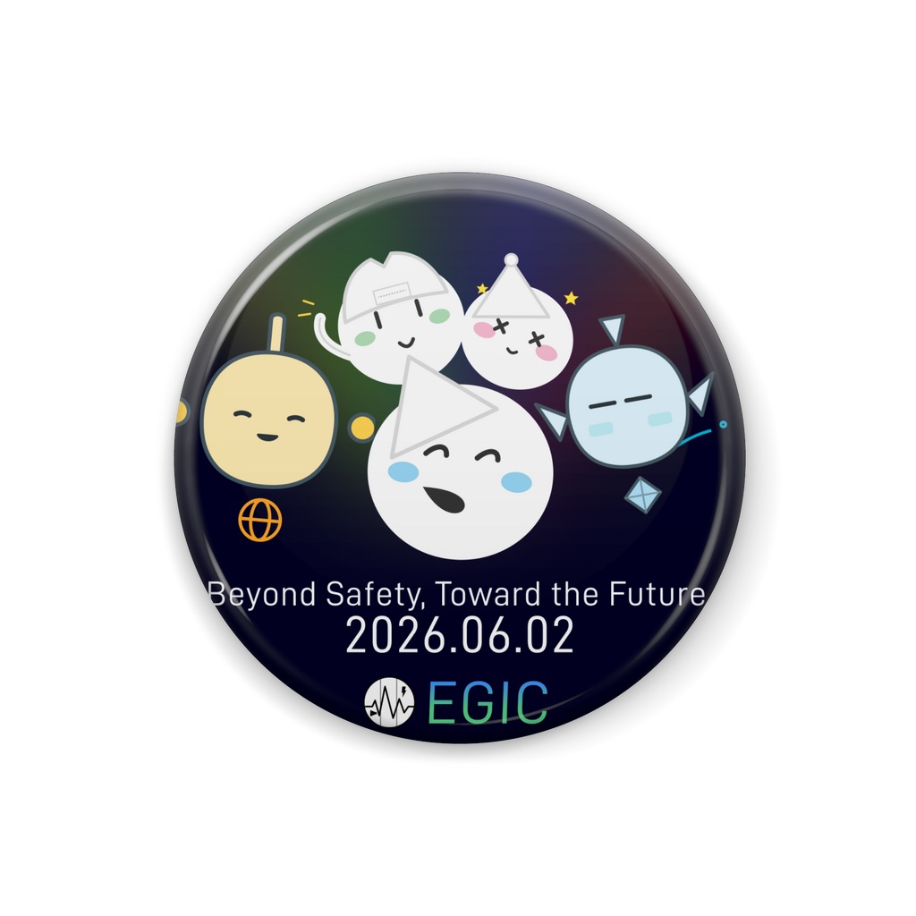 【祝・5周年】EGIC5周年缶バッジ「Pivot」