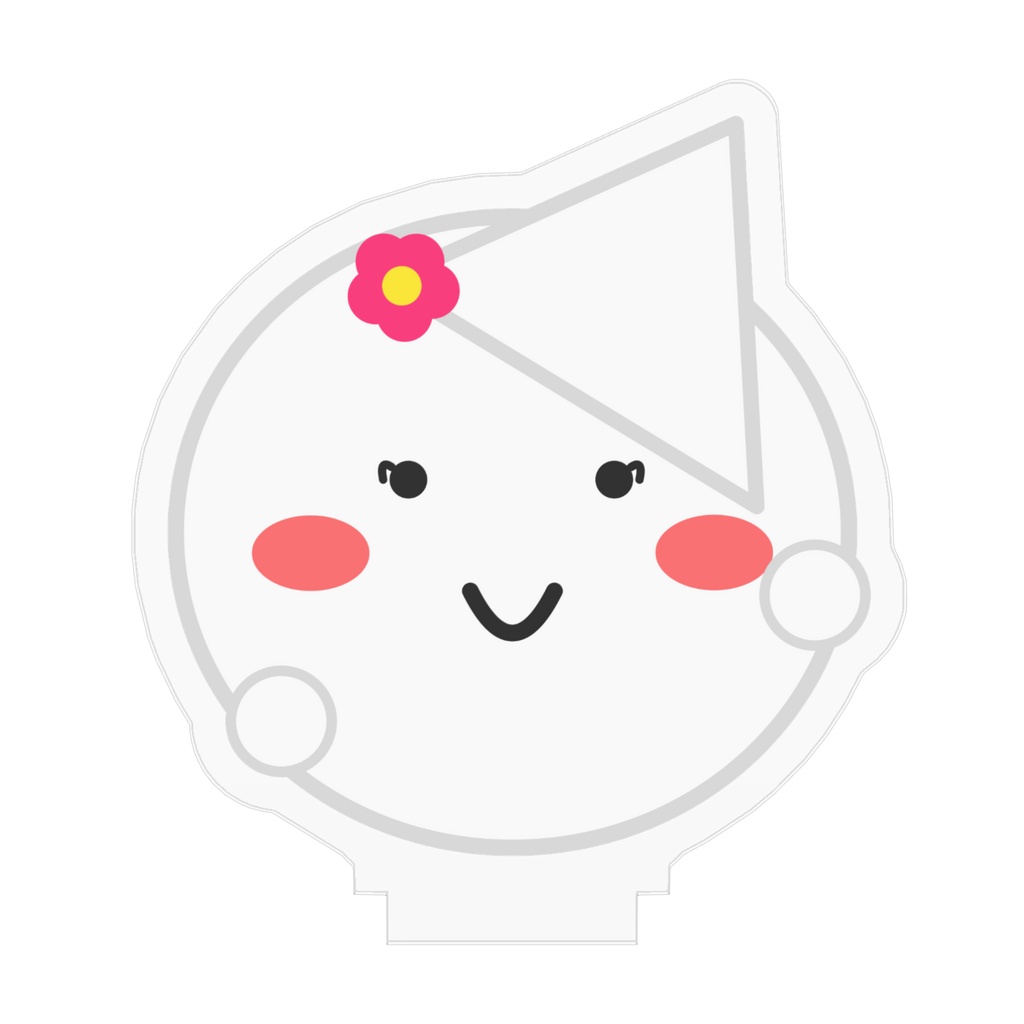 【台座アクスタ】りさまる(大家好!)— 芋圓に乗って太可愛了! —