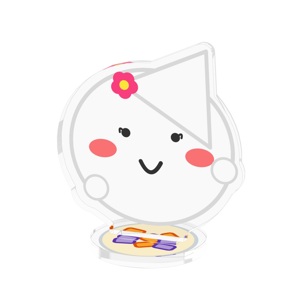 【台座アクスタ】りさまる(大家好!)— 芋圓に乗って太可愛了! —