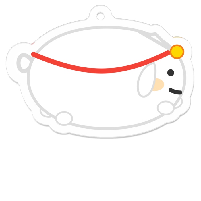 【ミニアクキー】ポチまる — 危険を察知!?「こっちこっち!」アクキー