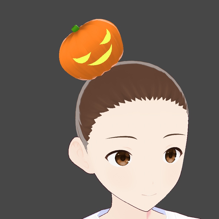 【Vroid正式版】王様Vtuberご用達ハロウィン衣装!かぼちゃ王冠!