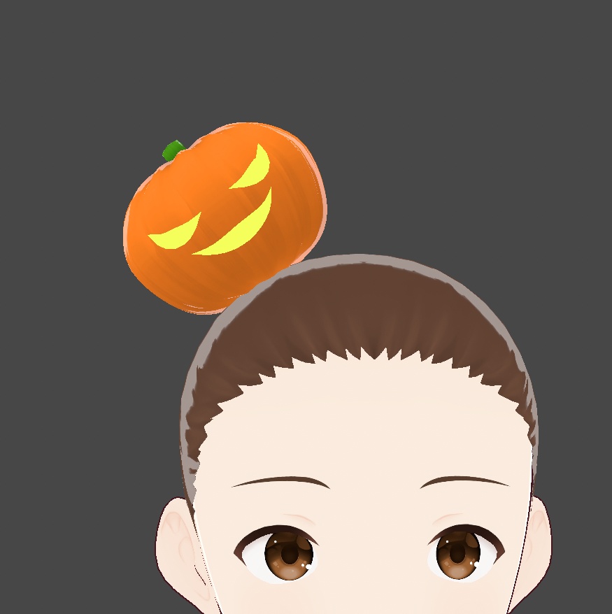 【Vroid正式版】王様Vtuberご用達ハロウィン衣装!かぼちゃ王冠!