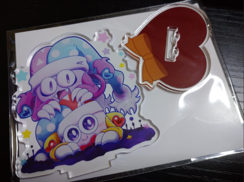 マルクとマルクソウルのひょっこり アクリルスタンド Bad Trick Booth