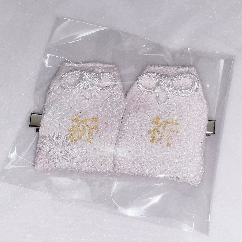 御守ヘアクリップ
