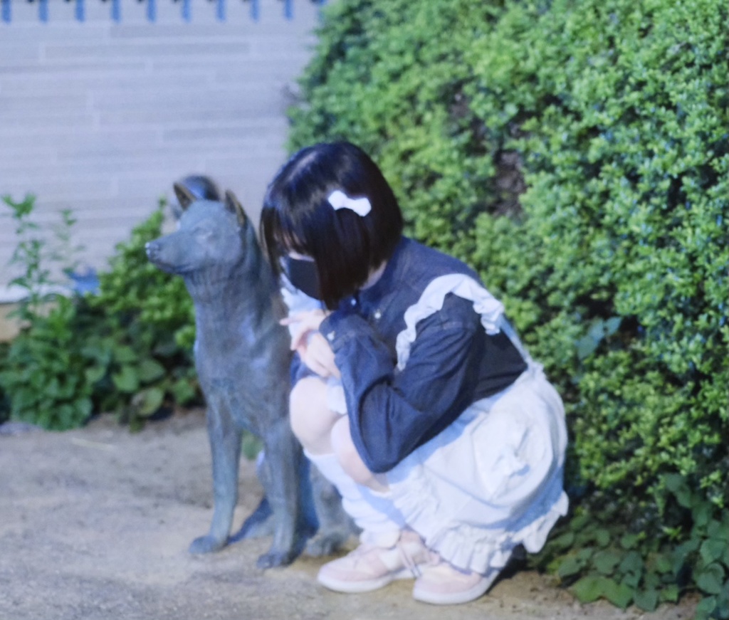 骨ガムヘアクリップ