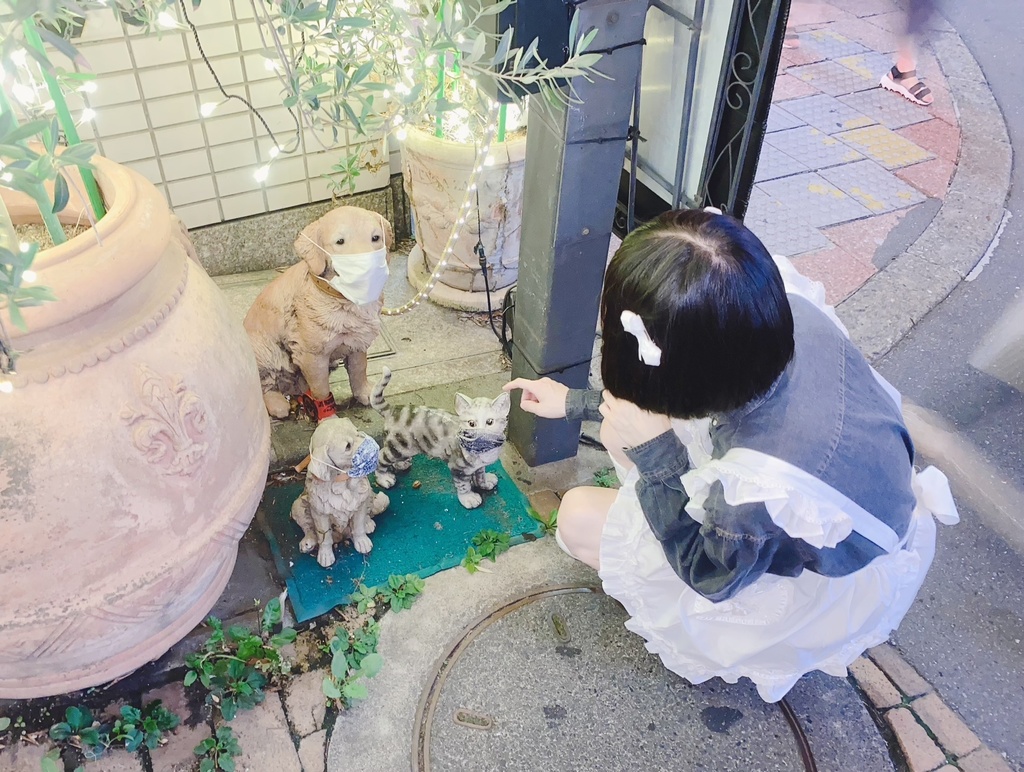 骨ガムヘアクリップ