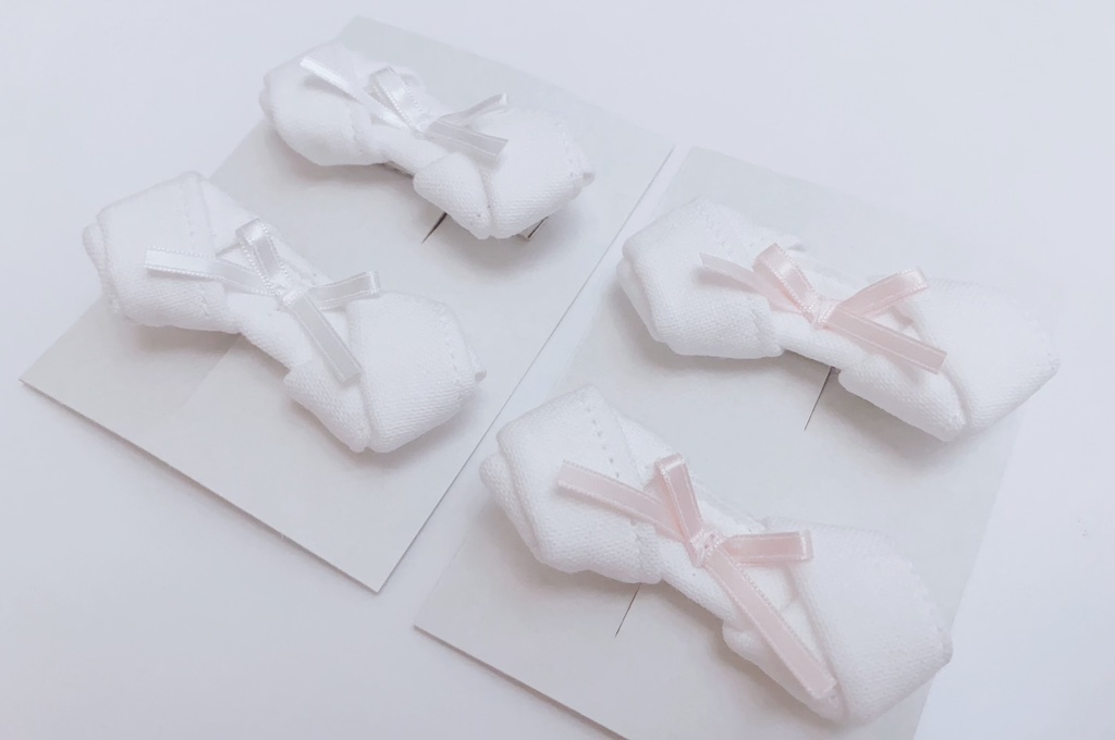 骨ガムヘアクリップ