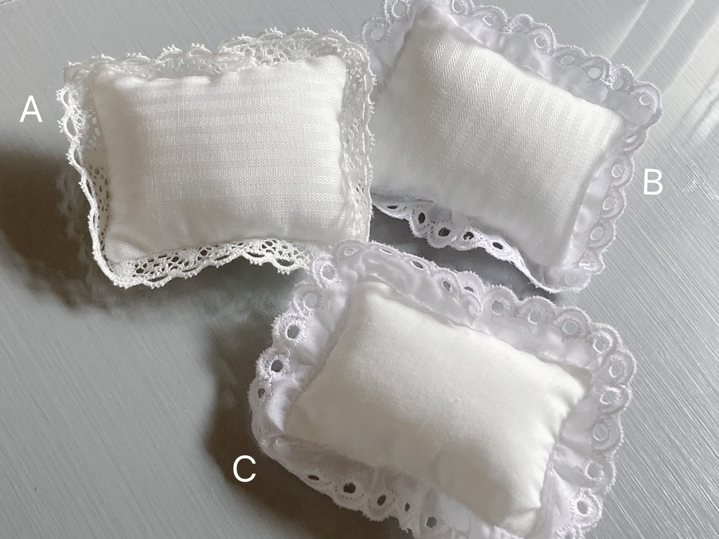 ふかふか枕のヘアピン