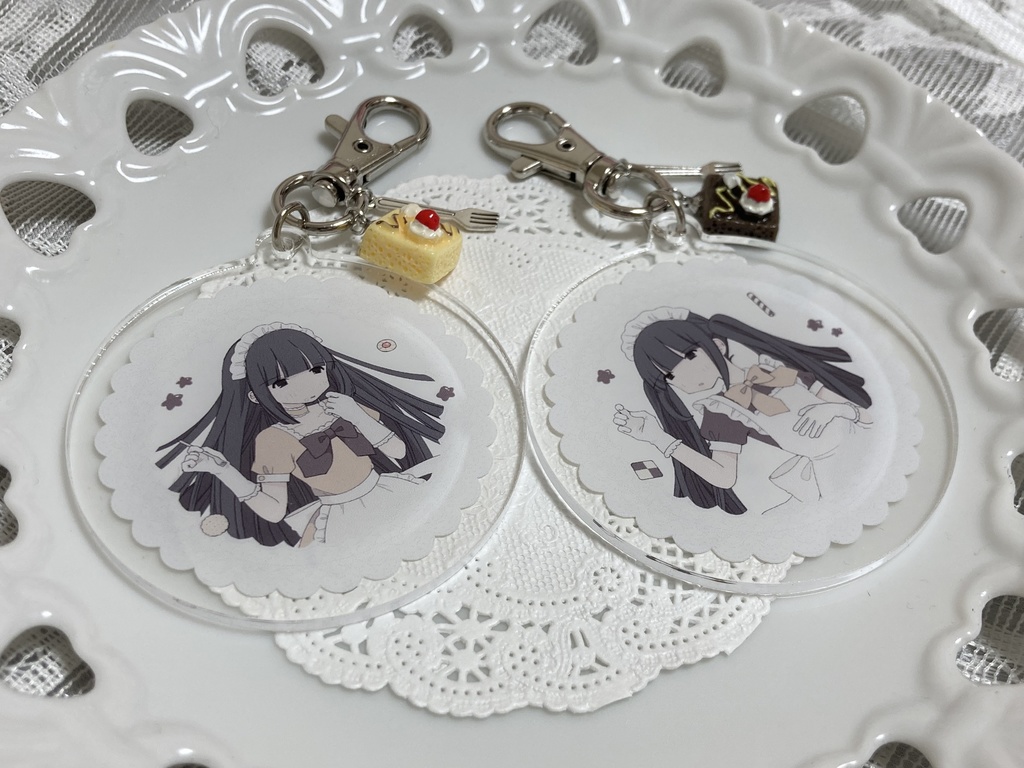 sweetアクリルキーホルダー