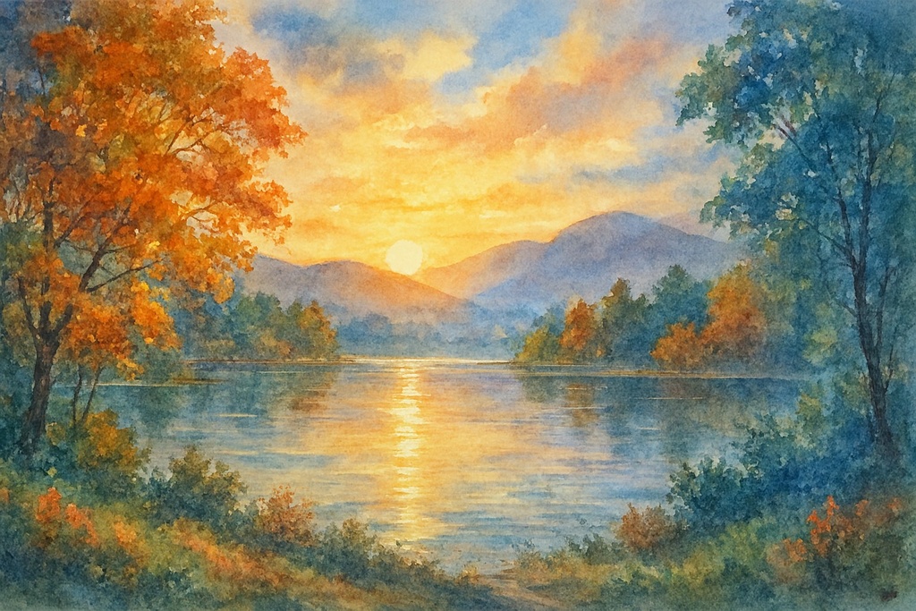 PC用背景　水彩画（個人利用限定）
