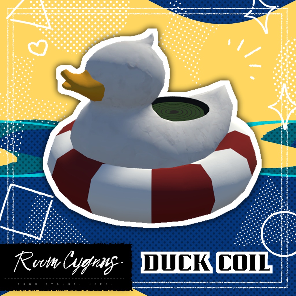 【VRC想定】Duck Coil