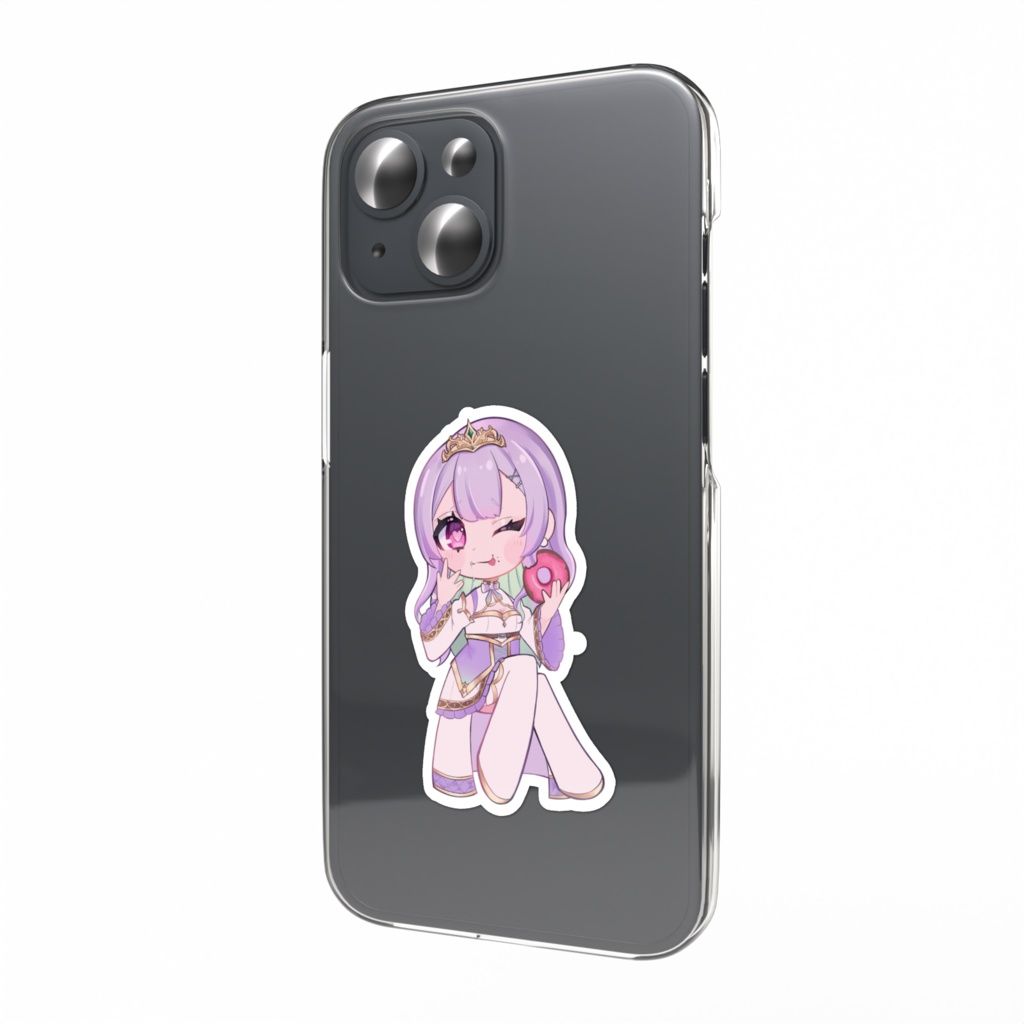 どーなつしふぉんステッカー