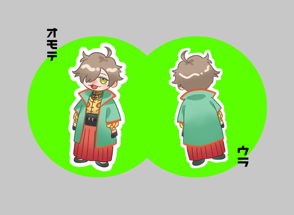 チャイナ風エデン組アクキー