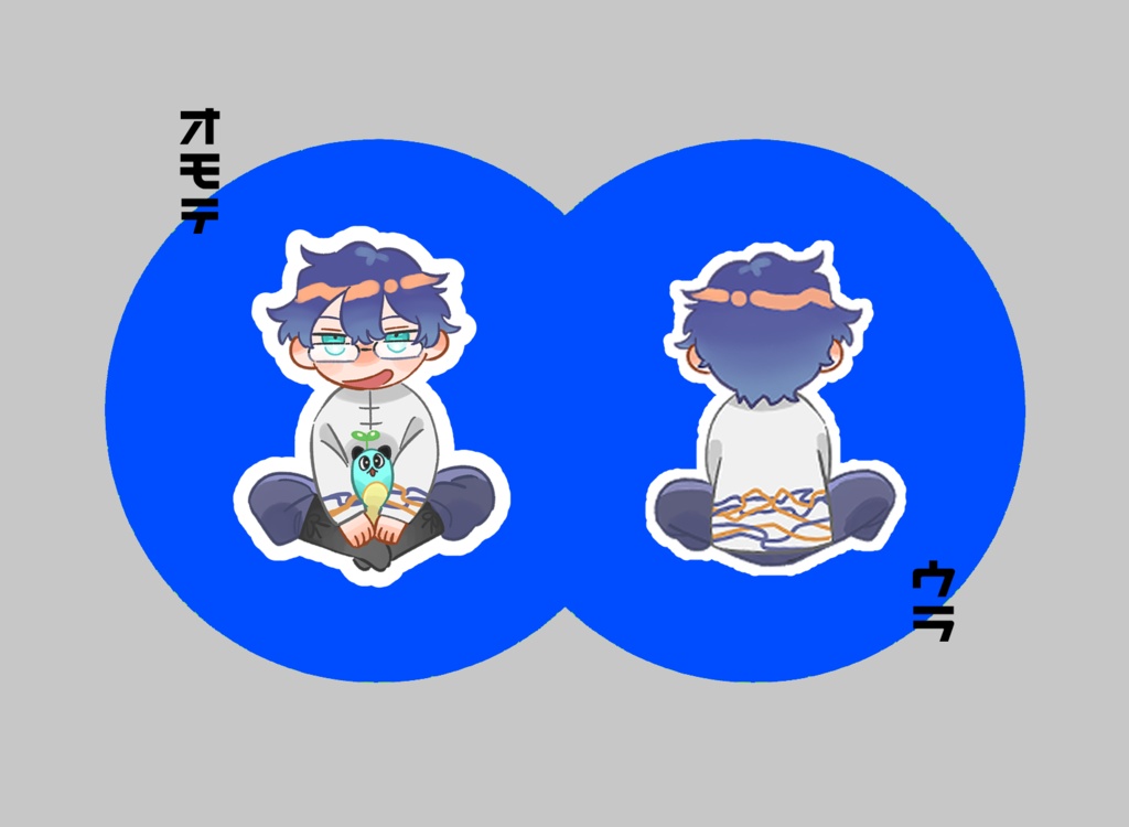 チャイナ風エデン組アクキー