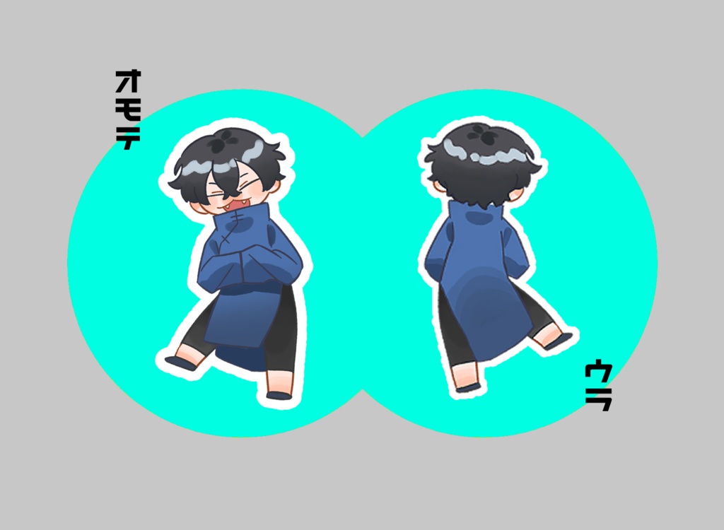 チャイナ風エデン組アクキー