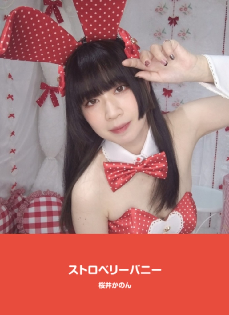 【文庫サイズ写真集】ストロベリーバニー