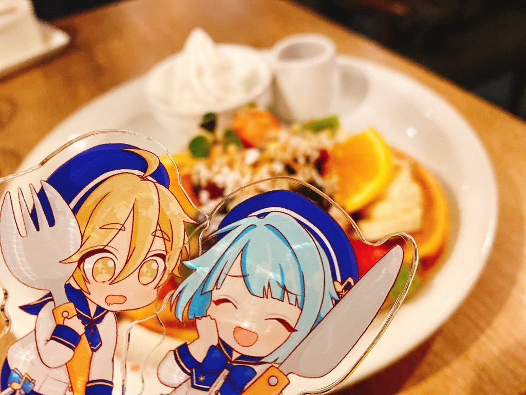 Ra*bitsカトラリーアクリルスタンド