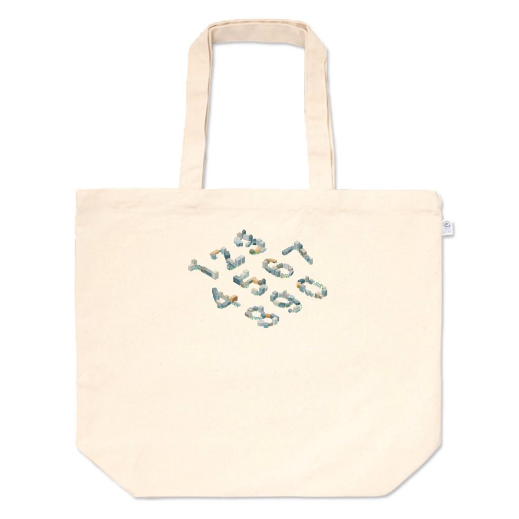 NumberCity トートバッグ
