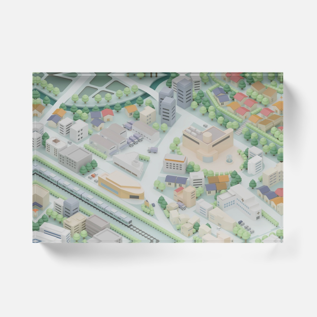 Life And City アクリルブロック