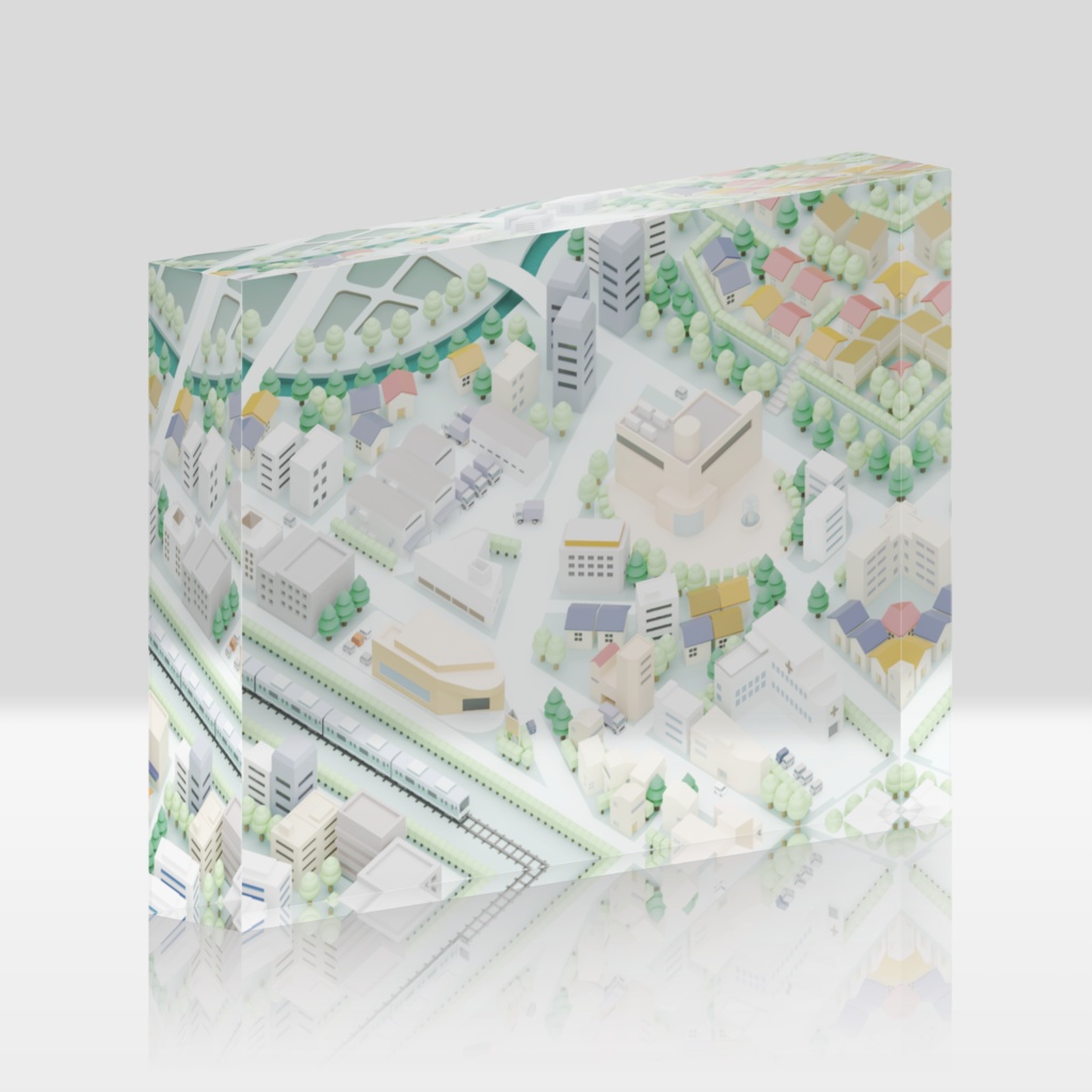 Life And City アクリルブロック
